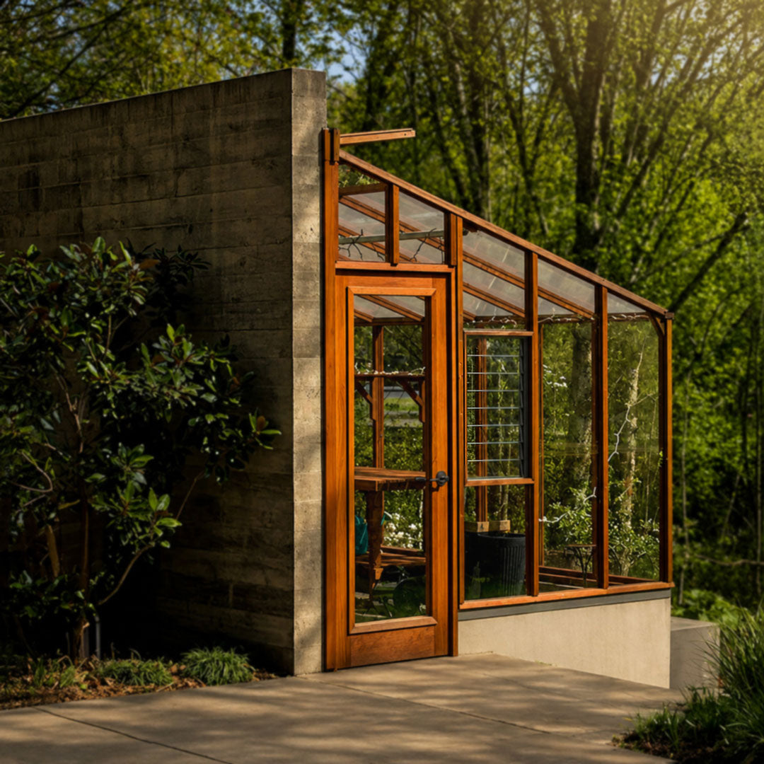 Garden Sunroom – Luxury Lean-To Greenhouse for All-Season Living