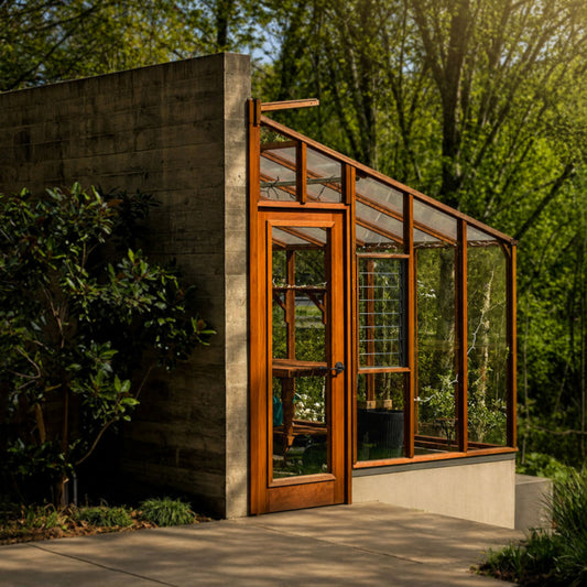 Garden Sunroom – Luxury Lean-To Greenhouse for All-Season Living