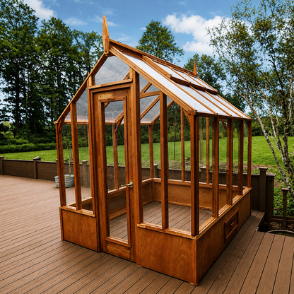 Trillium – Luxury Greenhouse for Compact Gardens and Small Spaces