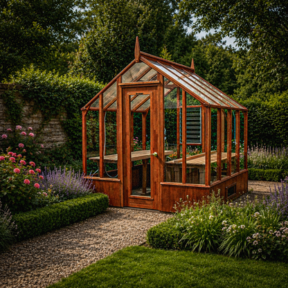 Trillium – Luxury Greenhouse for Compact Gardens and Small Spaces
